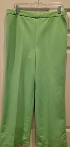 VINTAGE 70'S SEARS SEAFOAM/MINT GREEN WIDE LEG PANTS